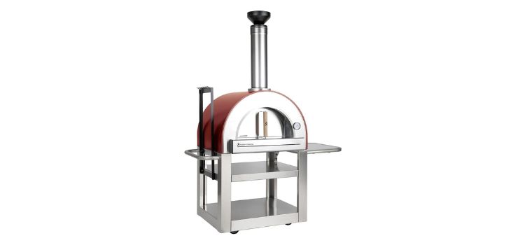 SLR Alfa Products Forno Venetzia Fully Assembled Pizza Oven - Red FVP500R