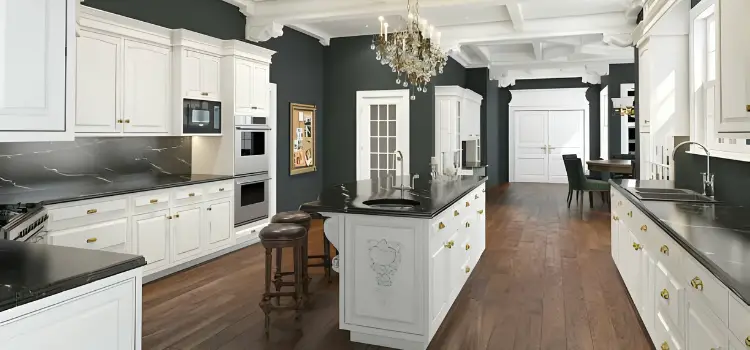 flat crown molding kitchen cabinets