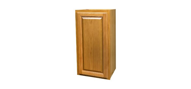 medium oak kitchen cabinets