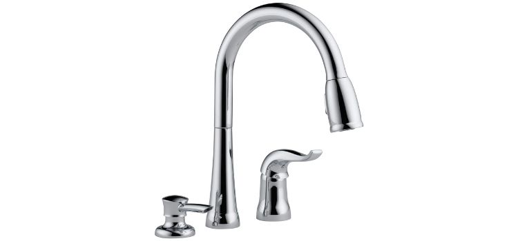 widespread kitchen faucet